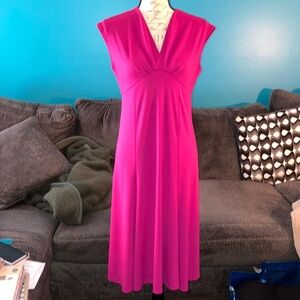Talbots Sleeveless MIDI Dress, Small